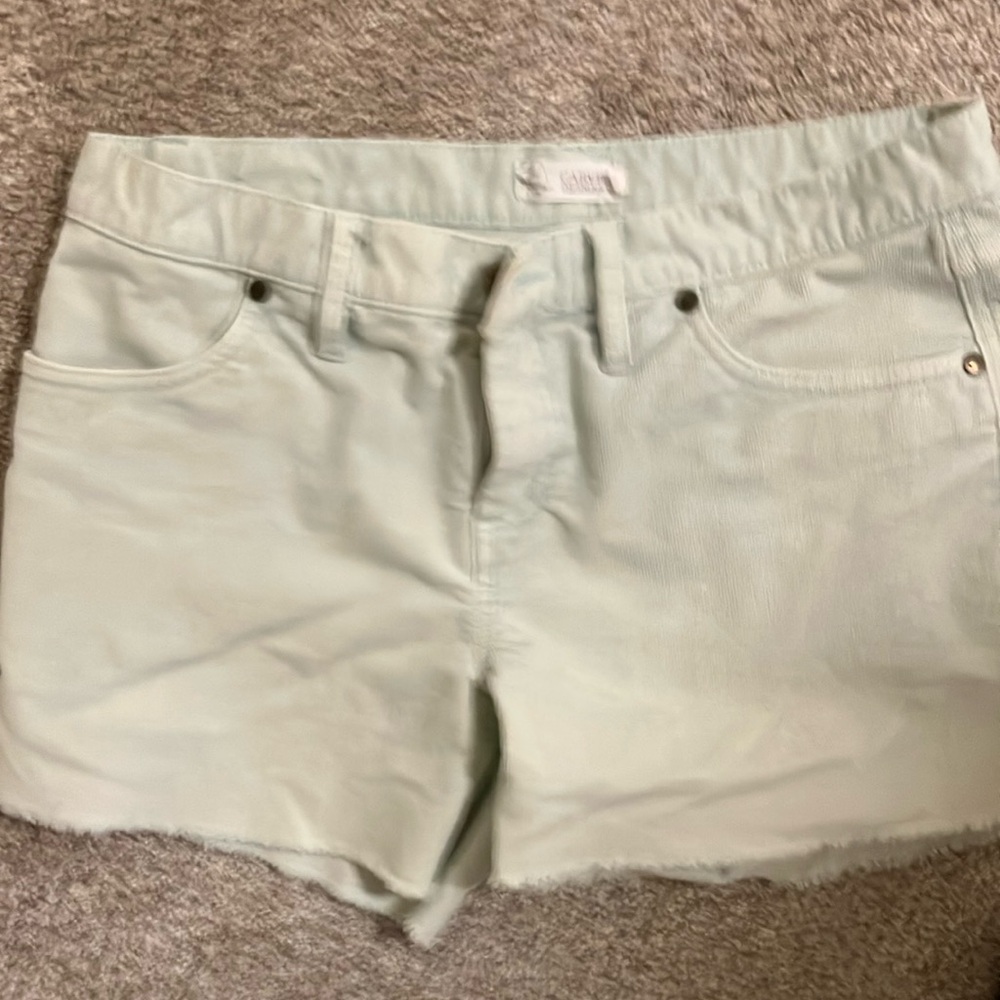 Cut off corduroy shorts, Carve Designs brand
